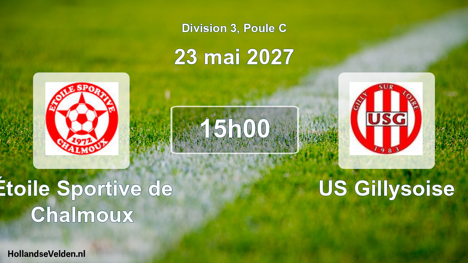 Scheduled Match: Étoile Sportive de Chalmoux - US Gillysoise (23 May 2027)