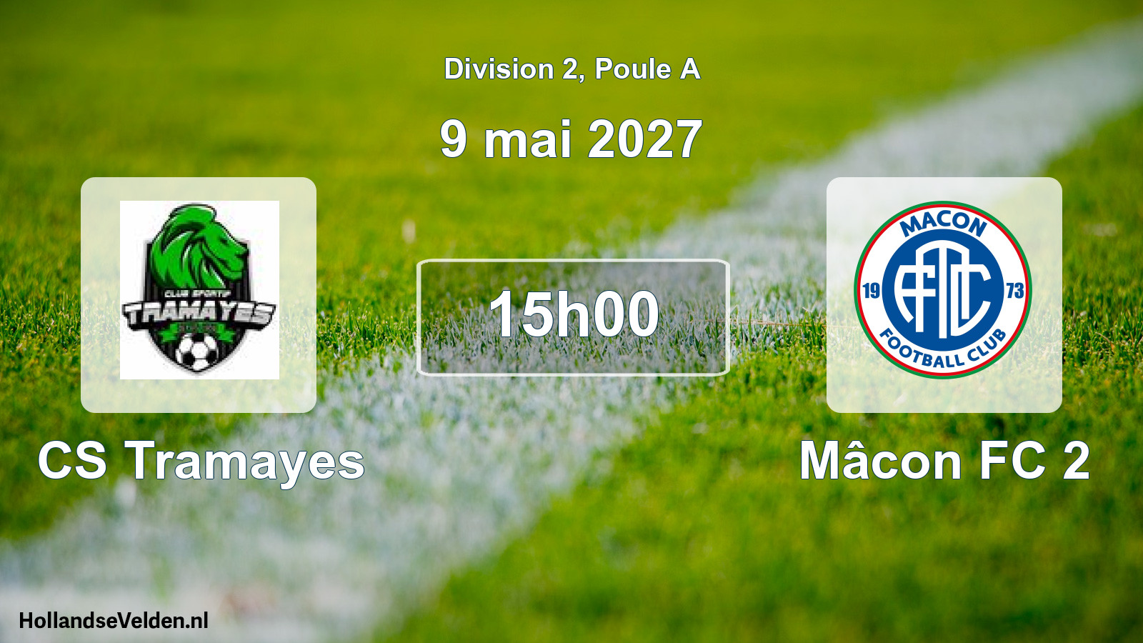 Geplande wedstrijd: CS Tramayes - Mâcon FC 2 (9 mei 2027)