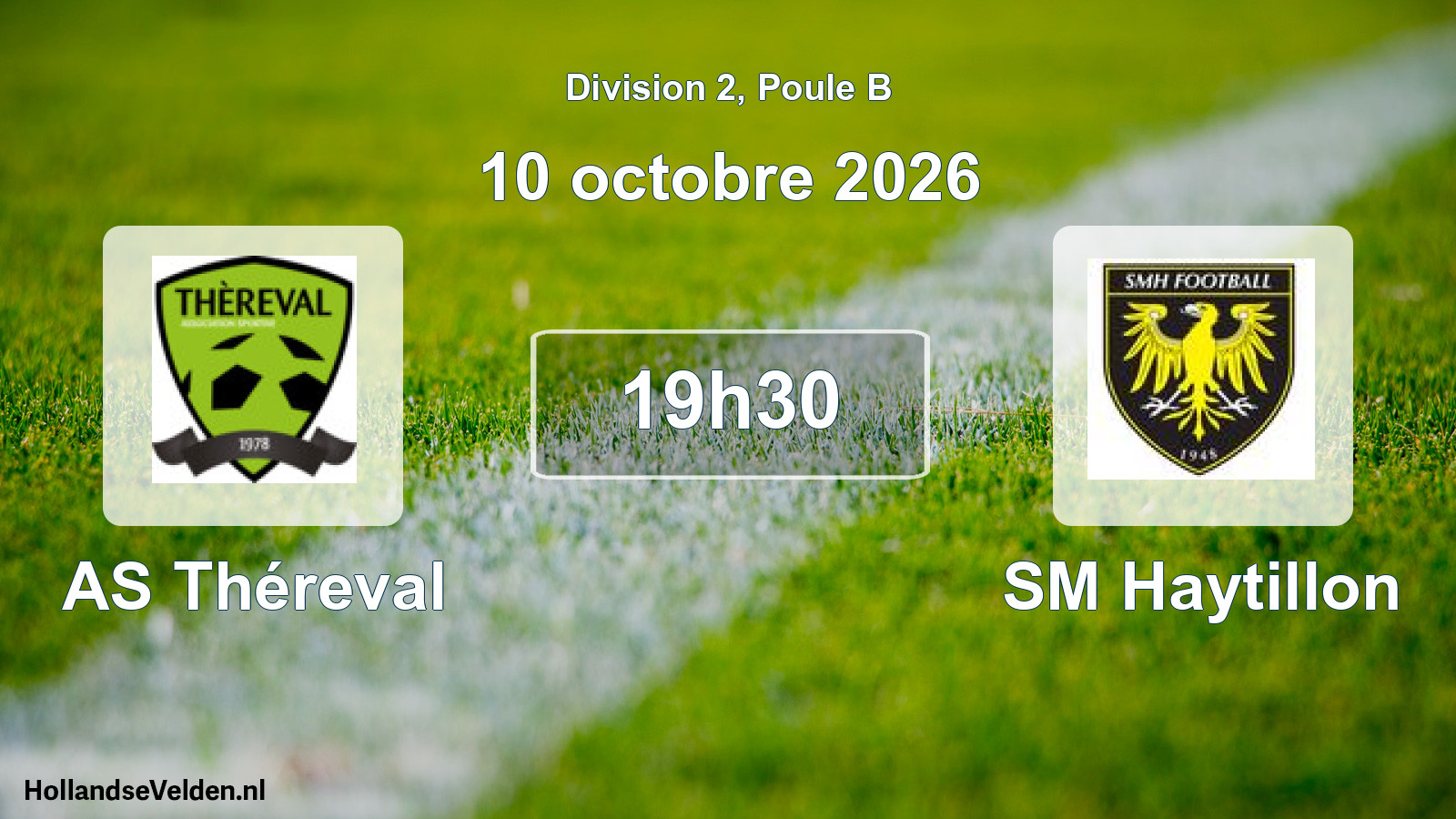 Match programmé: AS Théreval - SM Haytillon (10 octobre 2026)