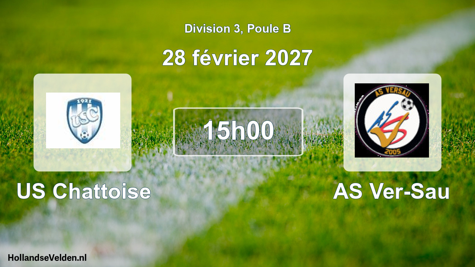 Scheduled Match: US Chattoise - AS Ver-Sau (28 February 2027)
