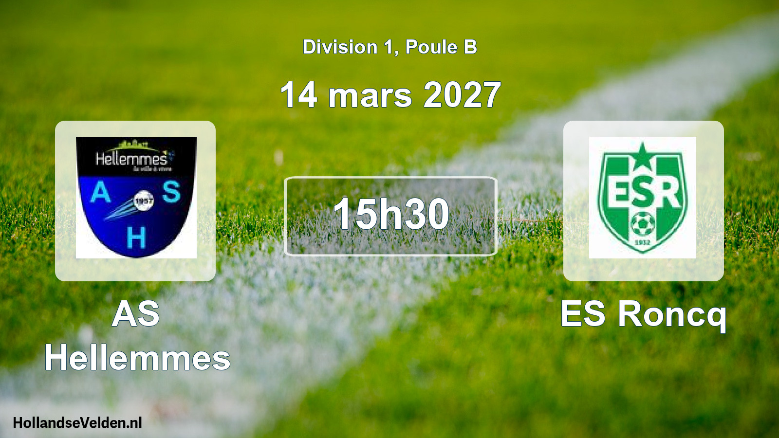 Scheduled Match: AS Hellemmes - ES Roncq (14 March 2027)