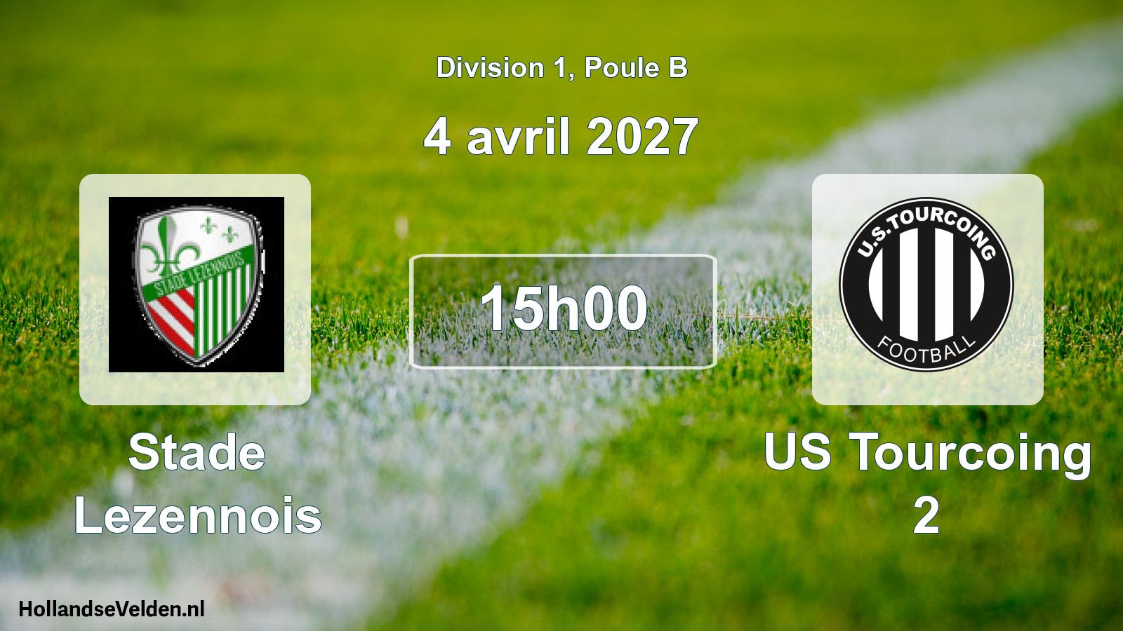 Geplande wedstrijd: Stade Lezennois - US Tourcoing 2 (4 april 2027)