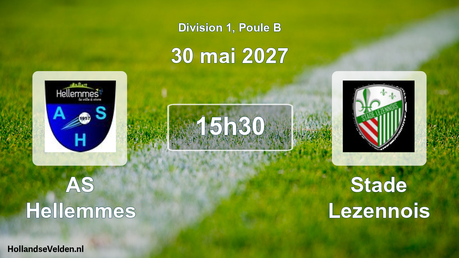 Scheduled Match: AS Hellemmes - Stade Lezennois (30 May 2027)