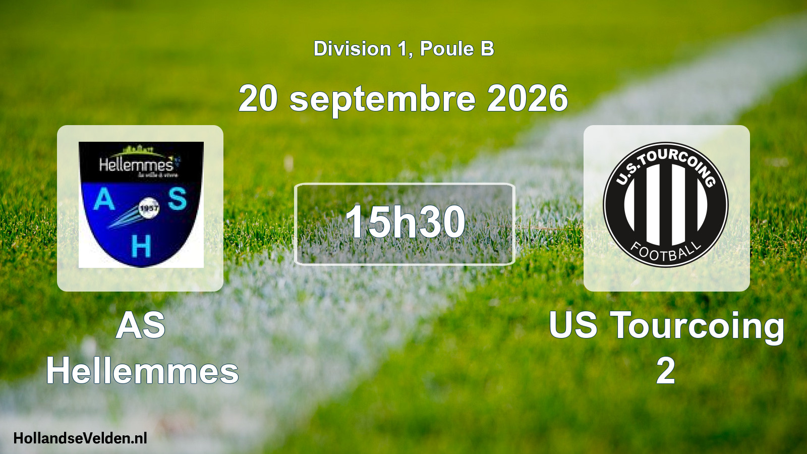 Geplande wedstrijd: AS Hellemmes - US Tourcoing 2 (20 september 2026)