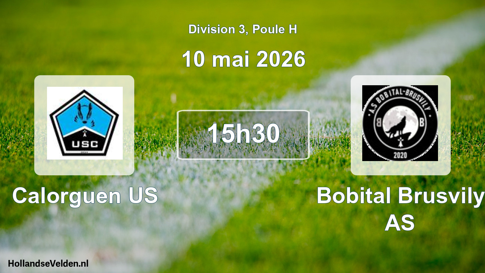 Geplande wedstrijd: Calorguen US - Bobital Brusvily AS (10 mei 2026)