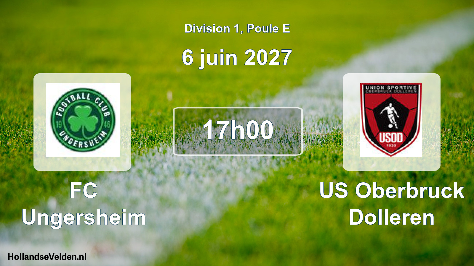 Scheduled Match: FC Ungersheim - US Oberbruck Dolleren (6 June 2027)