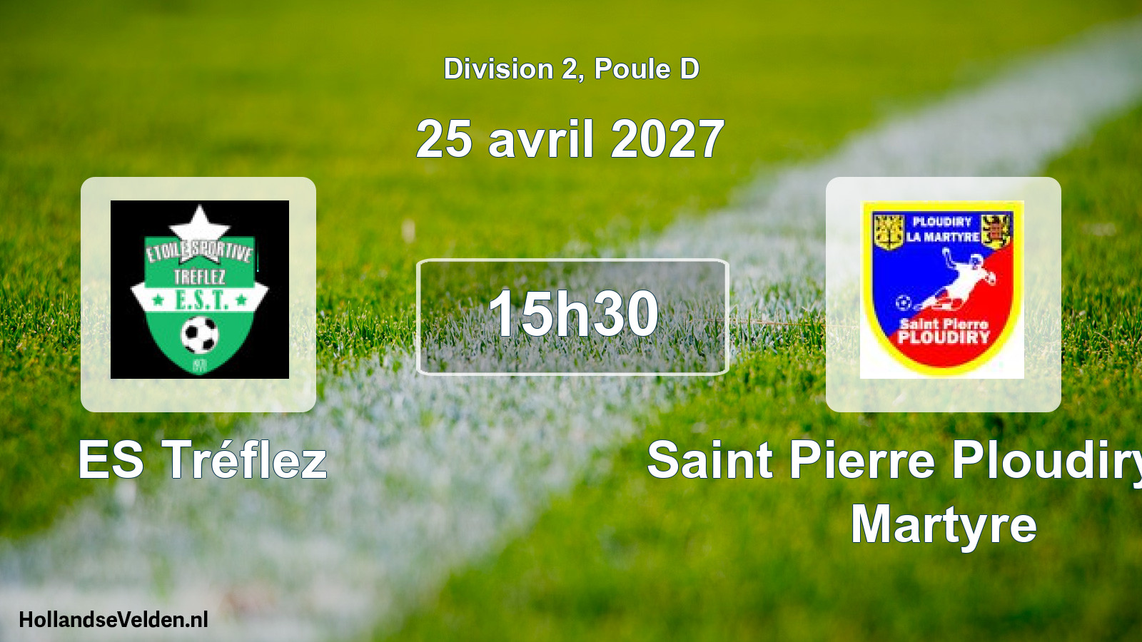 Scheduled Match: ES Tréflez - Saint Pierre Ploudiry-La Martyre (25 April 2027)