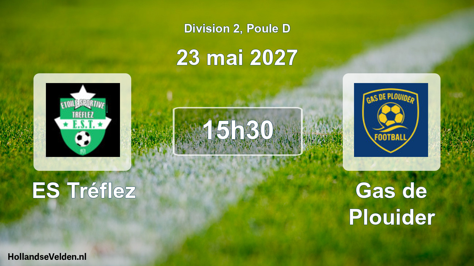 Match programmé: ES Tréflez - Gas de Plouider (23 mai 2027)