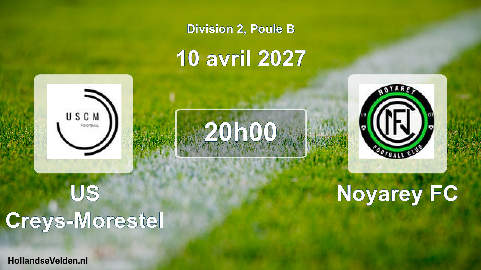Scheduled Match: US Creys-Morestel - Noyarey FC (10 April 2027)