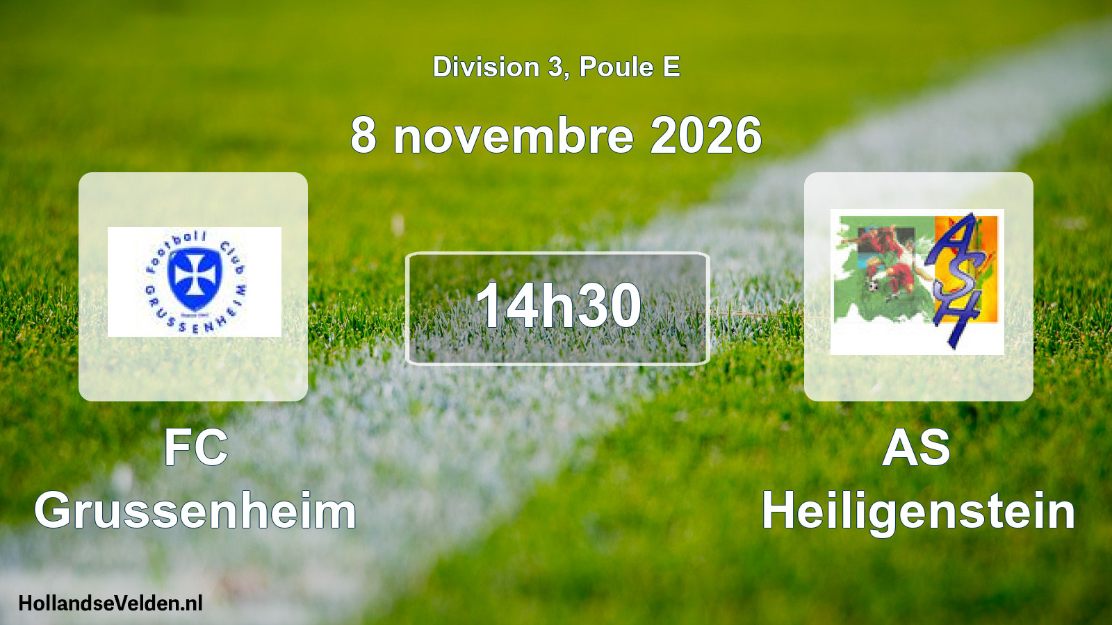 Scheduled Match: FC Grussenheim - AS Heiligenstein (8 November 2026)