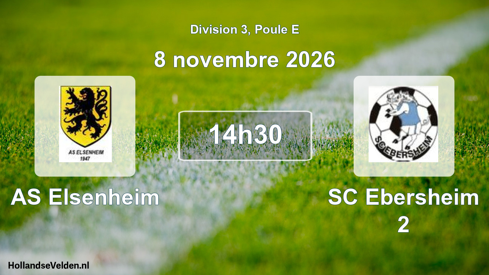 Scheduled Match: AS Elsenheim - SC Ebersheim 2 (8 November 2026)