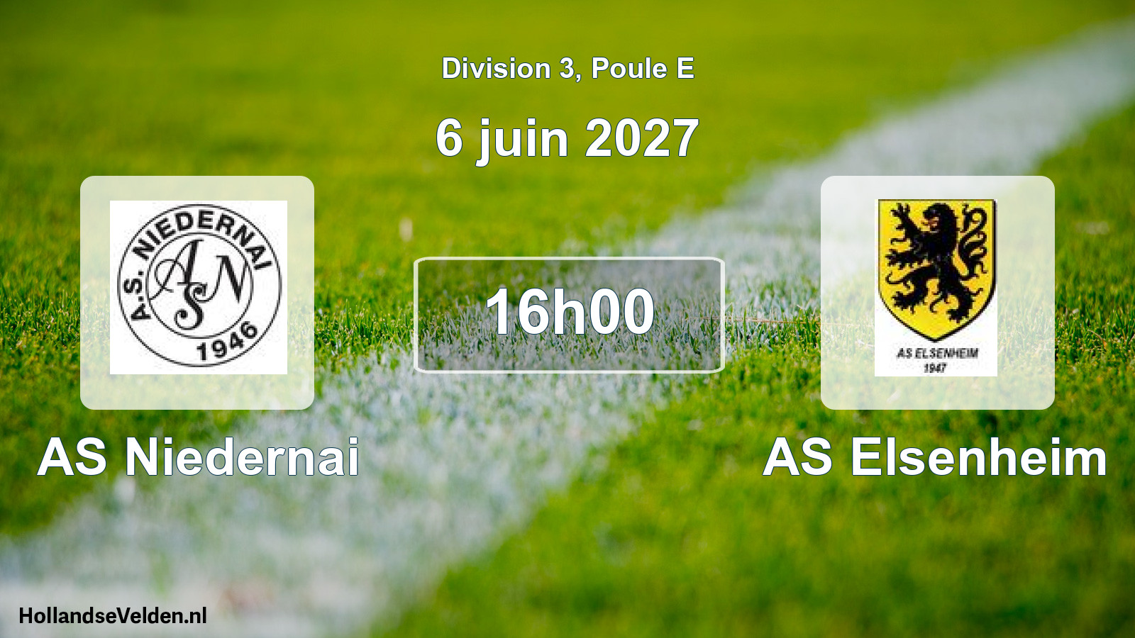 Scheduled Match: AS Niedernai - AS Elsenheim (6 June 2027)