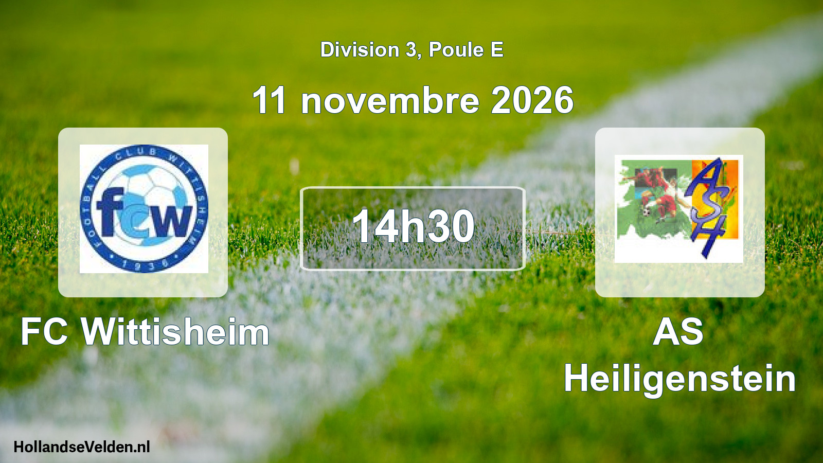 Scheduled Match: FC Wittisheim - AS Heiligenstein (11 November 2026)