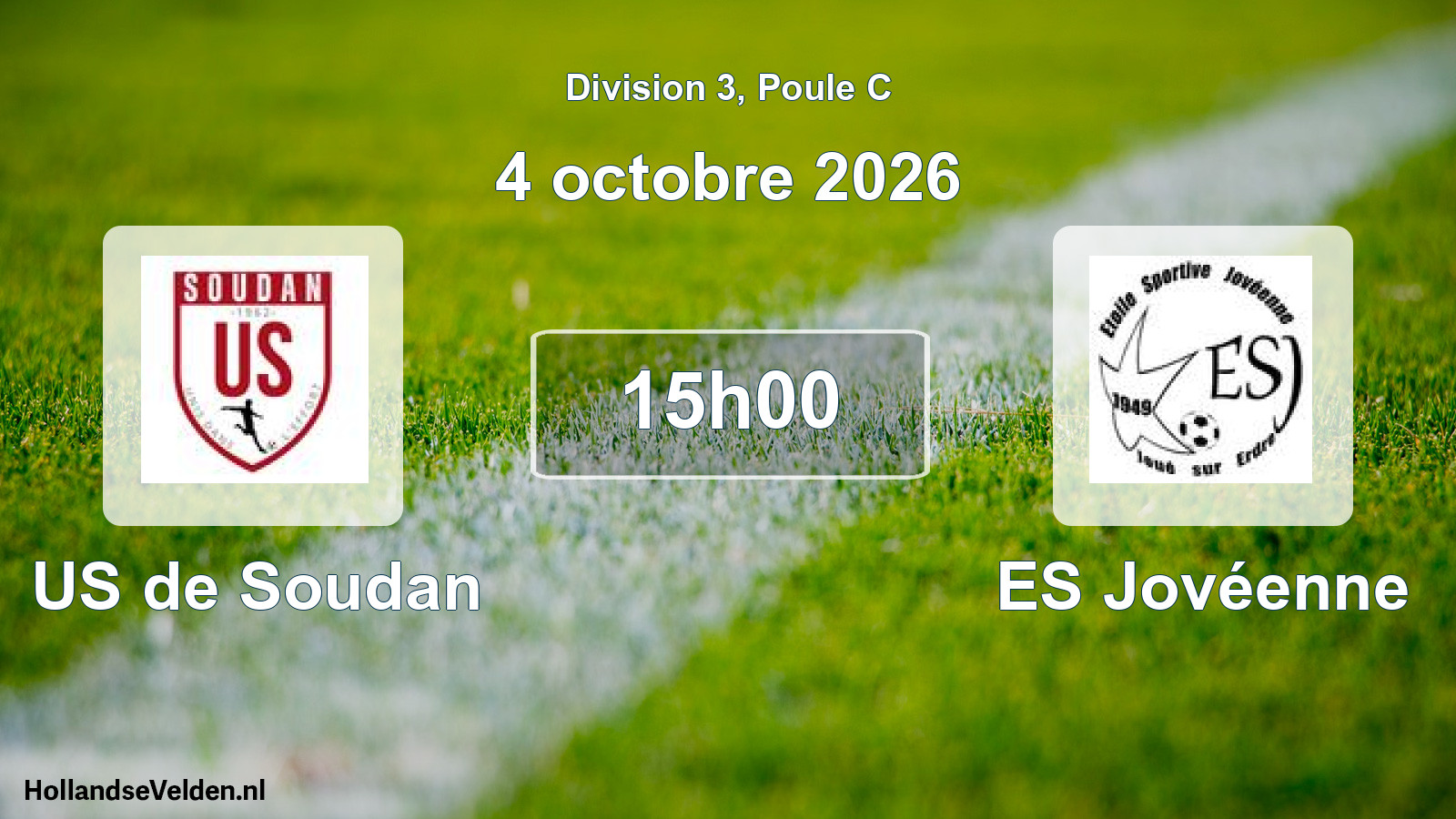Scheduled Match: US de Soudan - ES Jovéenne (4 October 2026)