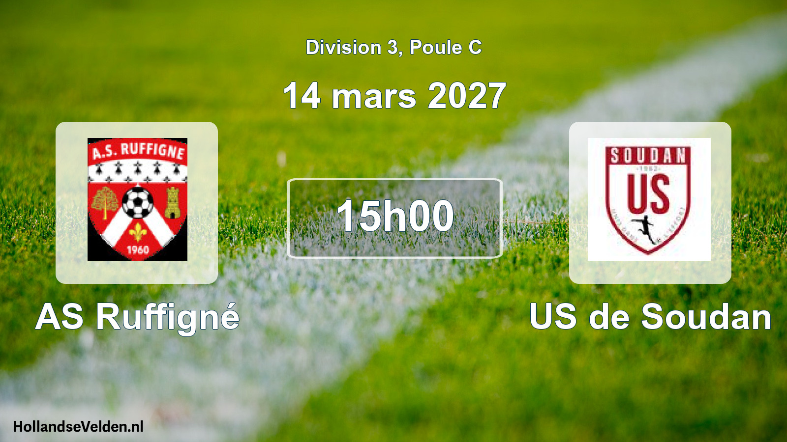Scheduled Match: AS Ruffigné - US de Soudan (14 March 2027)
