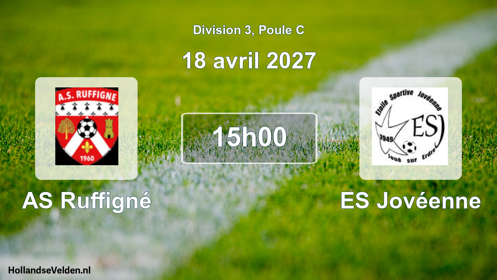 Scheduled Match: AS Ruffigné - ES Jovéenne (18 April 2027)
