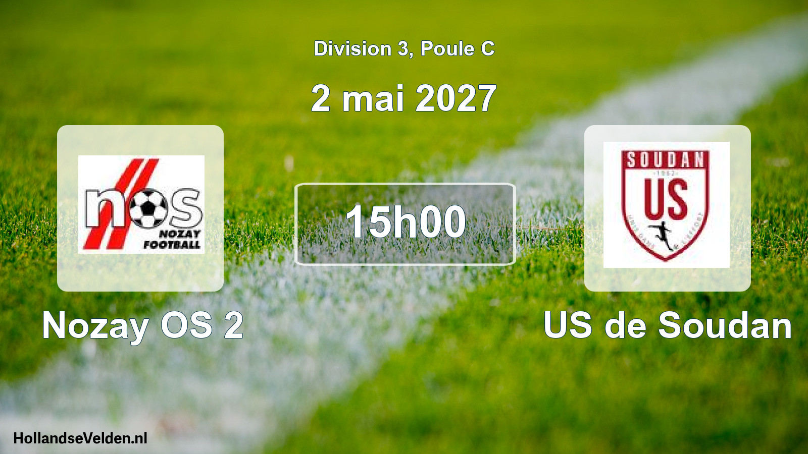 Scheduled Match: Nozay OS 2 - US de Soudan (2 May 2027)