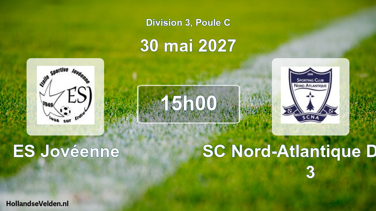 Match programmé: ES Jovéenne - SC Nord-Atlantique Derval 3 (30 mai 2027)