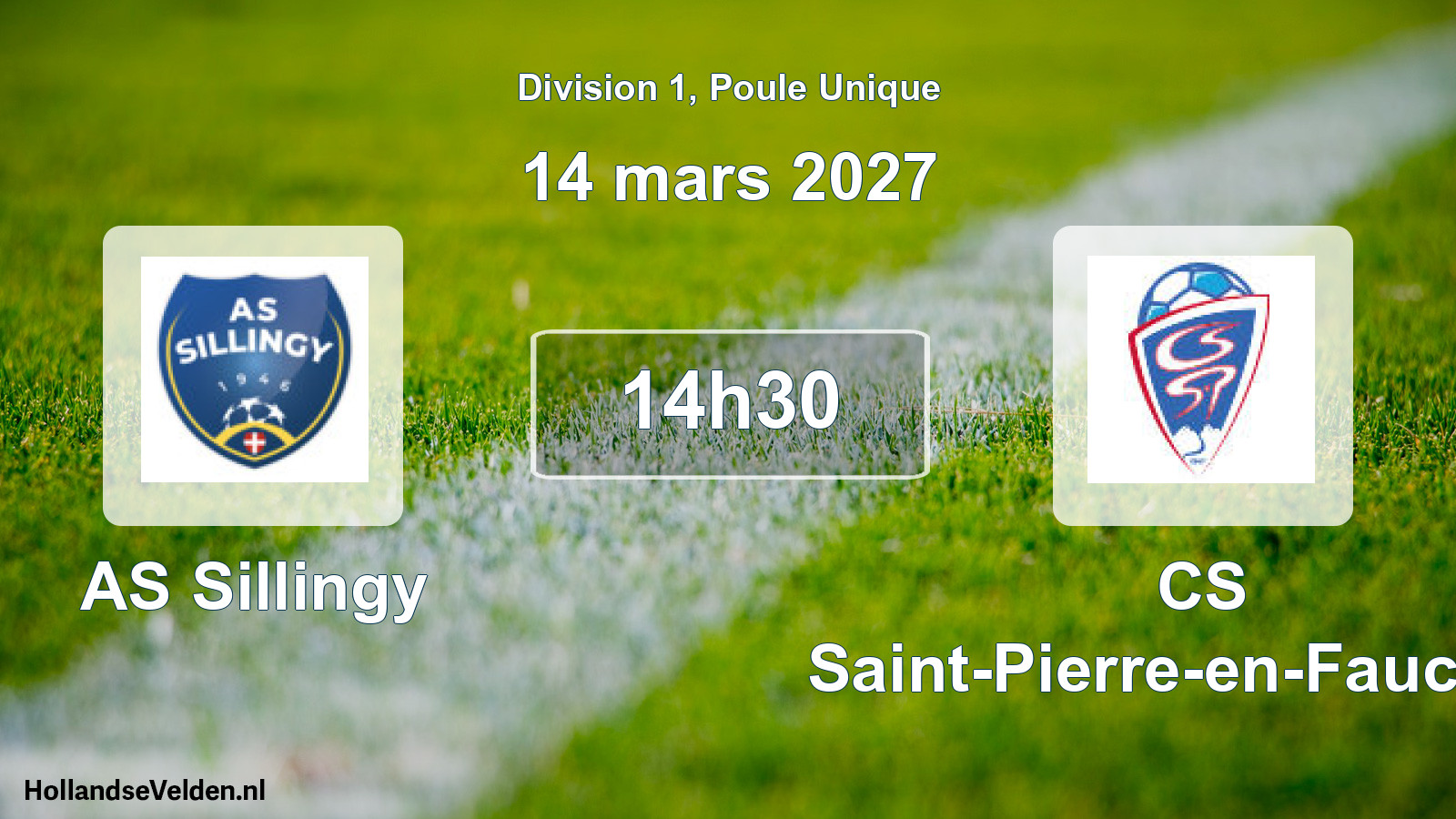Scheduled Match: AS Sillingy - CS Saint-Pierre-en-Faucigny (14 March 2027)
