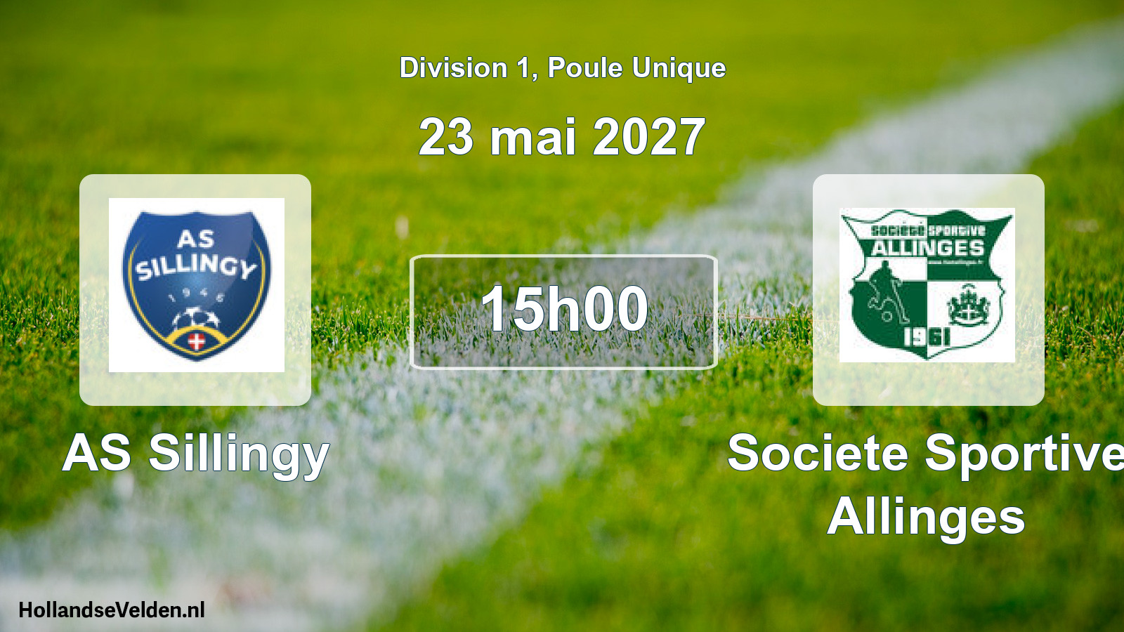 Scheduled Match: AS Sillingy - Societe Sportive Allinges (23 May 2027)