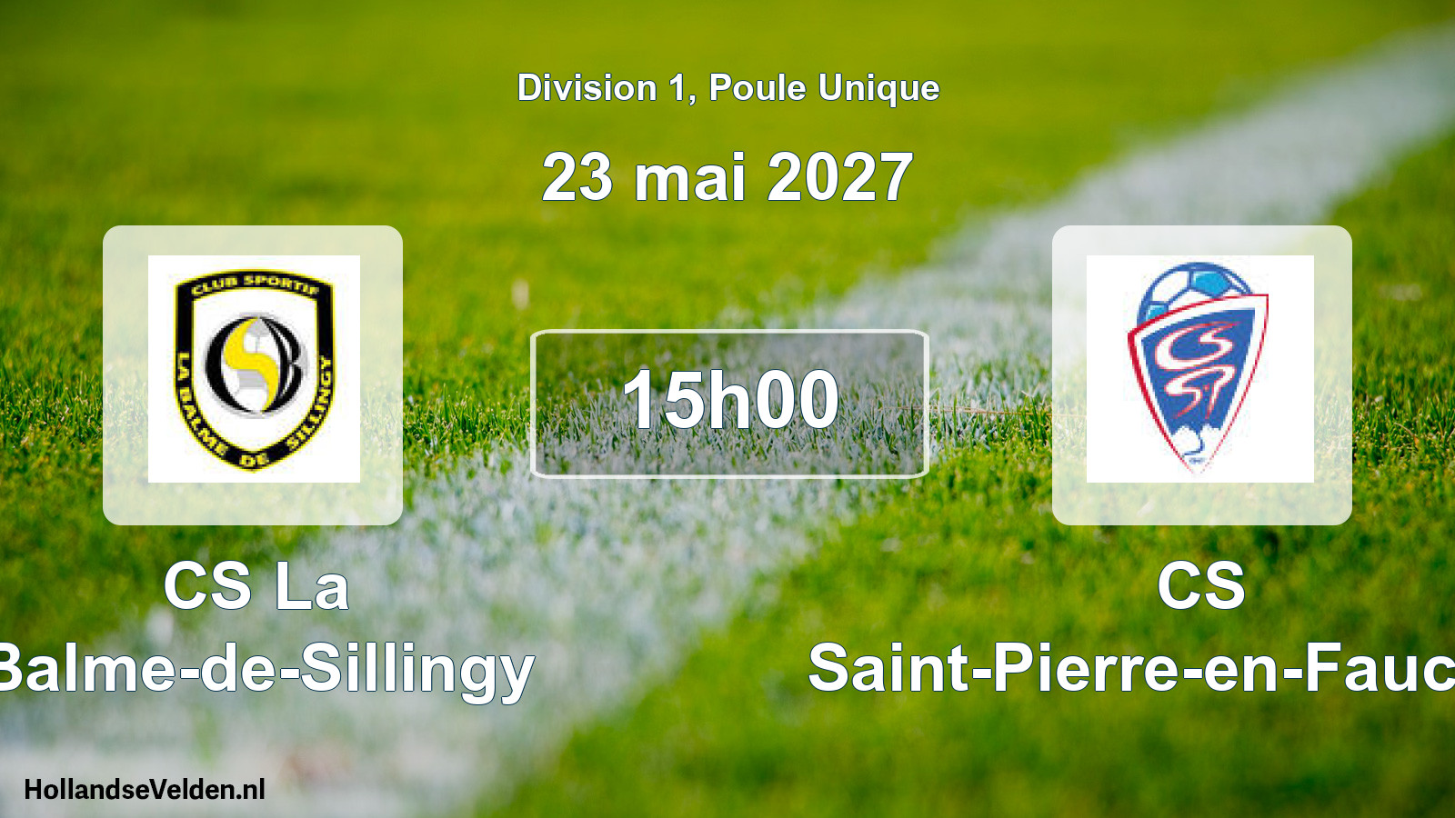 Scheduled Match: CS La Balme-de-Sillingy - CS Saint-Pierre-en-Faucigny (23 May 2027)