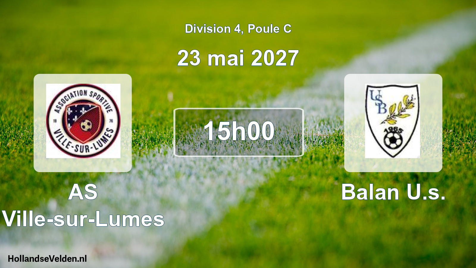 Match programmé: AS Ville-sur-Lumes - Balan U.s. (23 mai 2027)