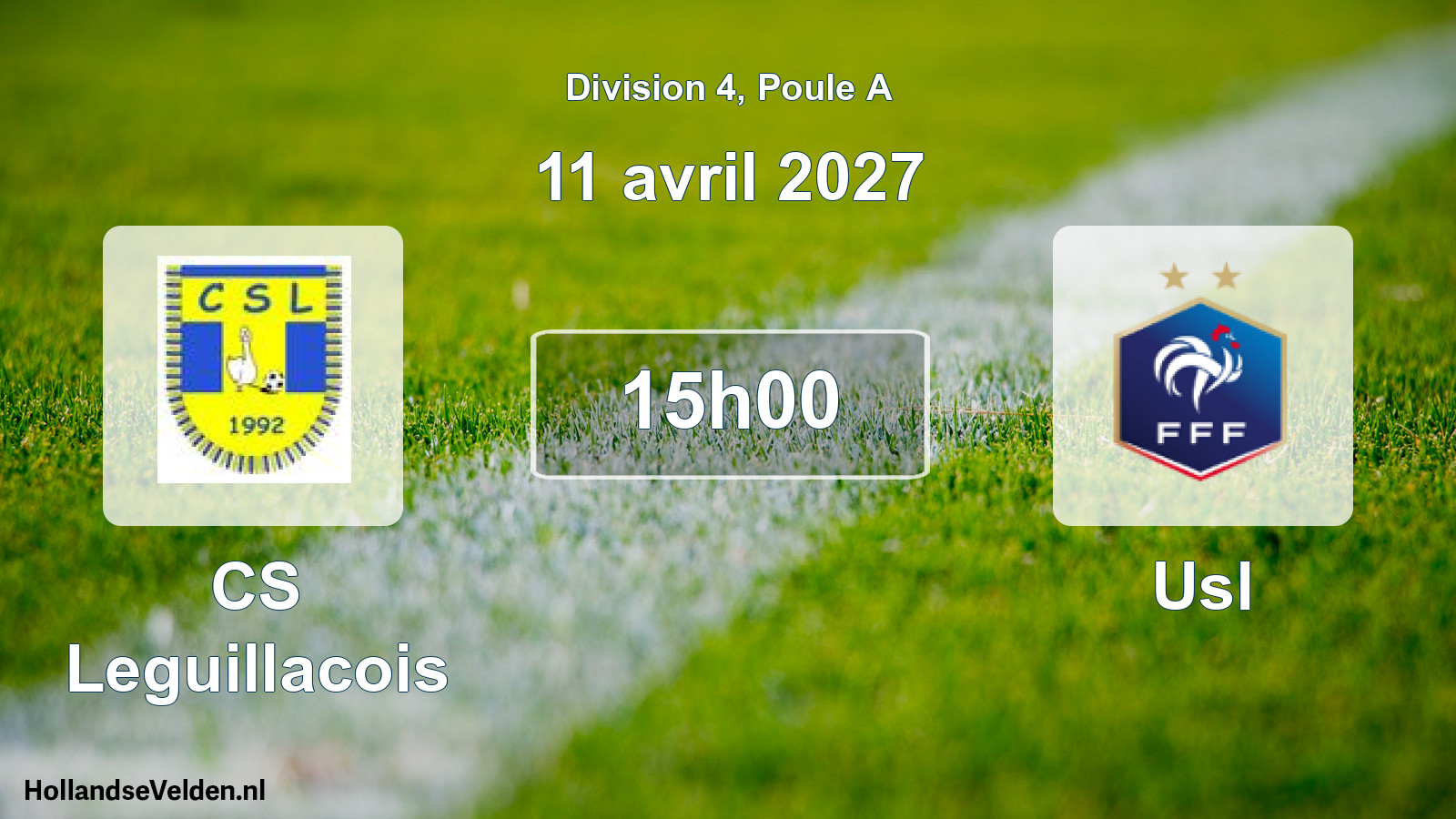 Scheduled Match: CS Leguillacois - Usl (11 April 2027)