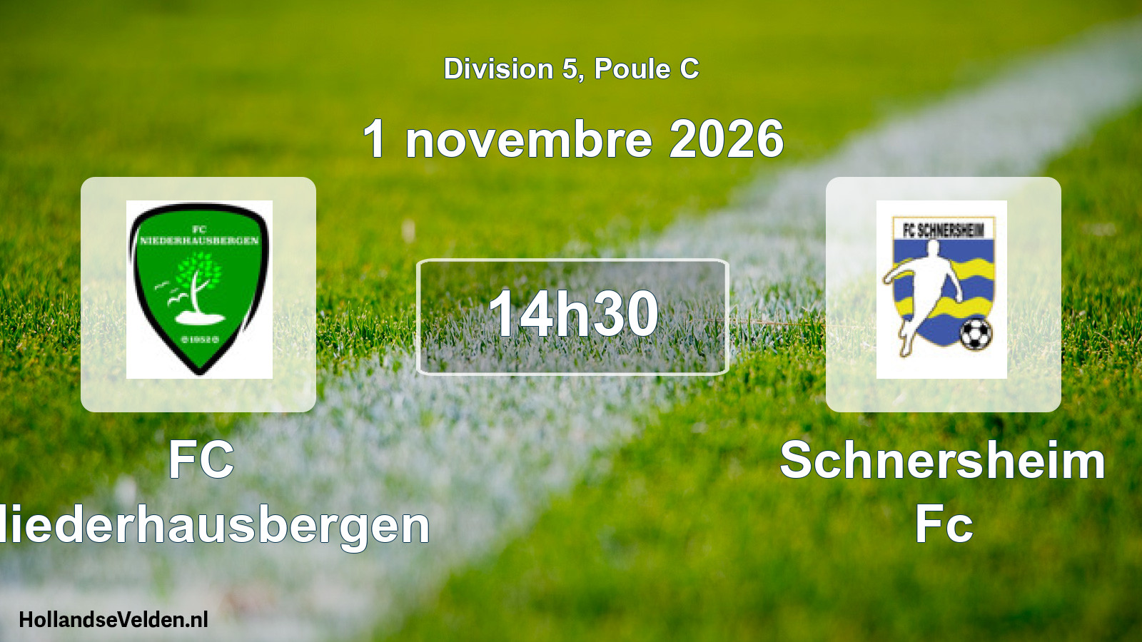 Scheduled Match: FC Niederhausbergen - Schnersheim Fc (1 November 2026)