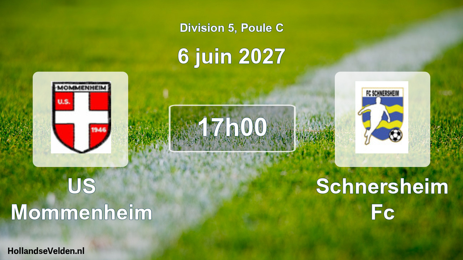Scheduled Match: US Mommenheim - Schnersheim Fc (6 June 2027)