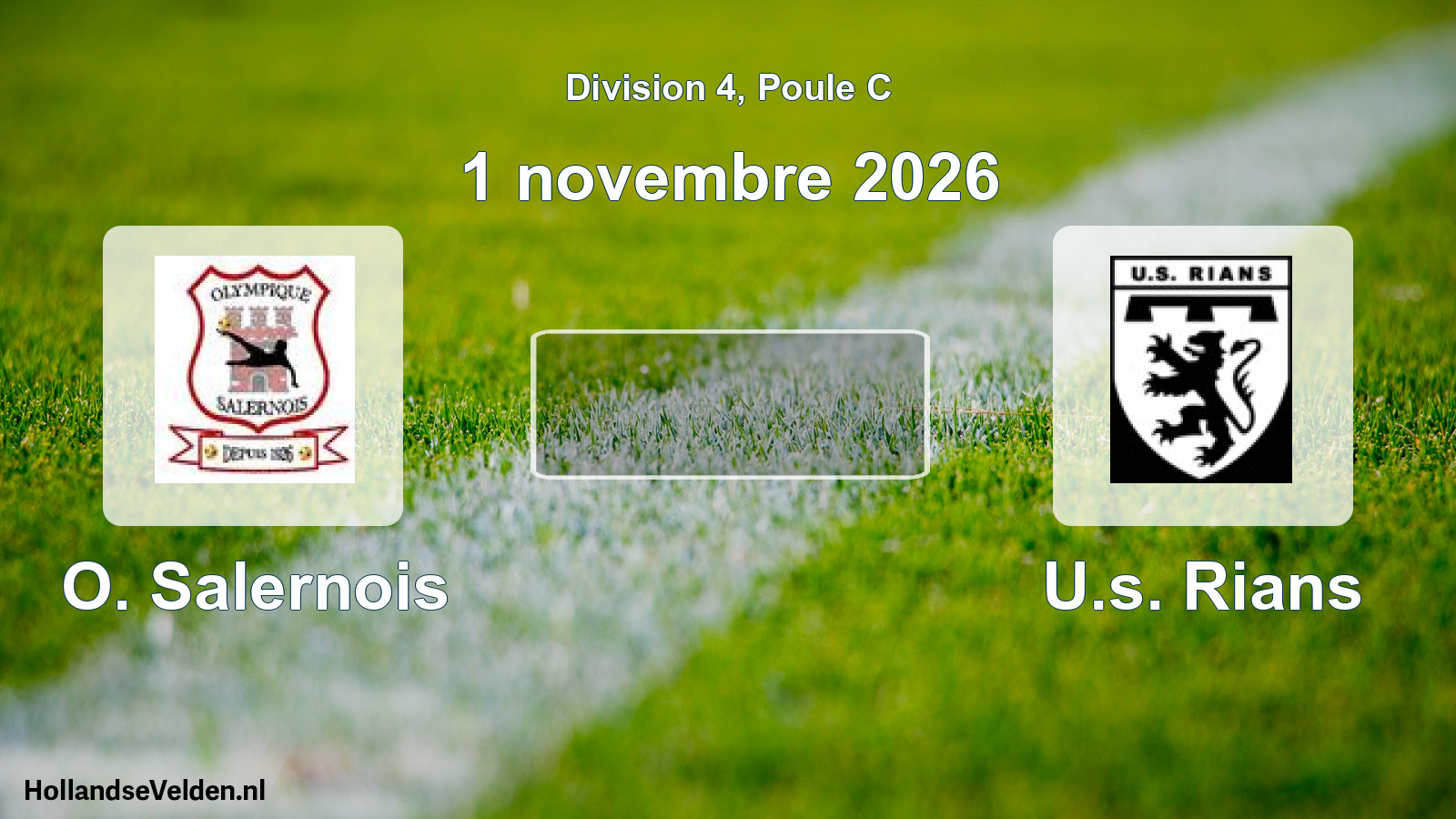 Match programmé: O. Salernois - U.s. Rians (1 novembre 2026)