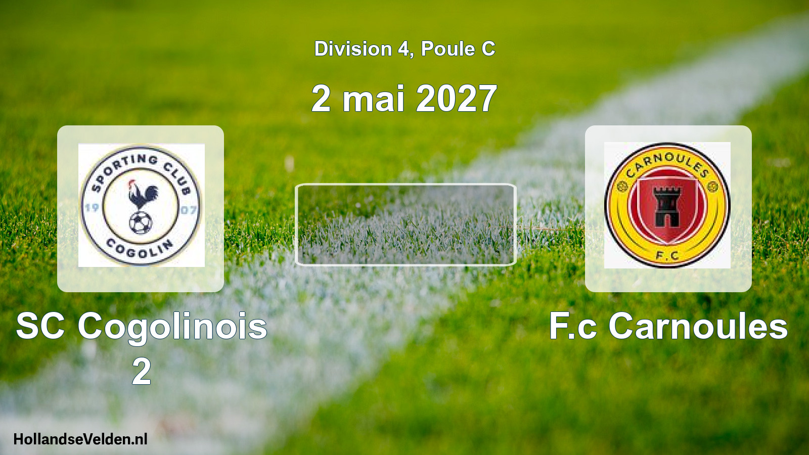 Scheduled Match: SC Cogolinois 2 - F.c Carnoules (2 May 2027)