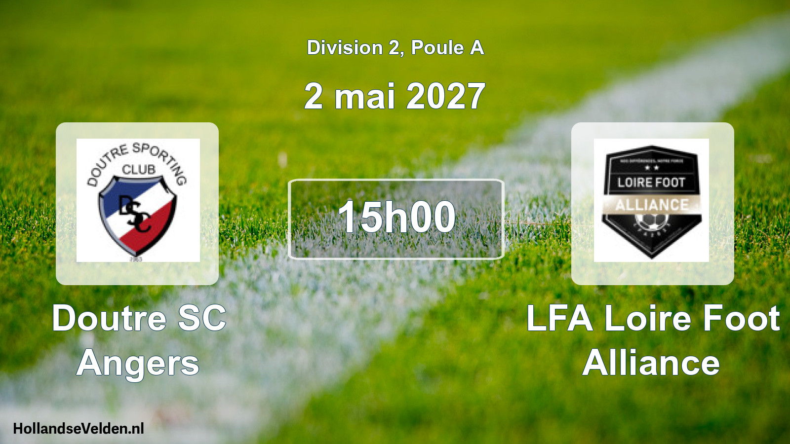 Scheduled Match: Doutre SC Angers - LFA Loire Foot Alliance (2 May 2027)
