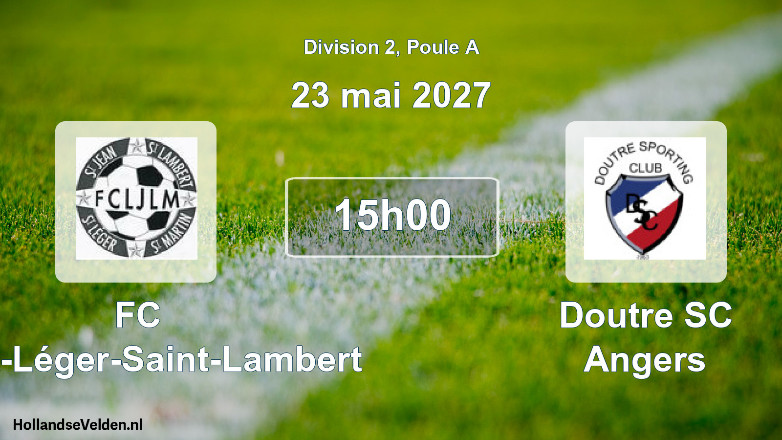 Scheduled Match: FC Saint-Léger-Saint-Lambert - Doutre SC Angers (23 May 2027)