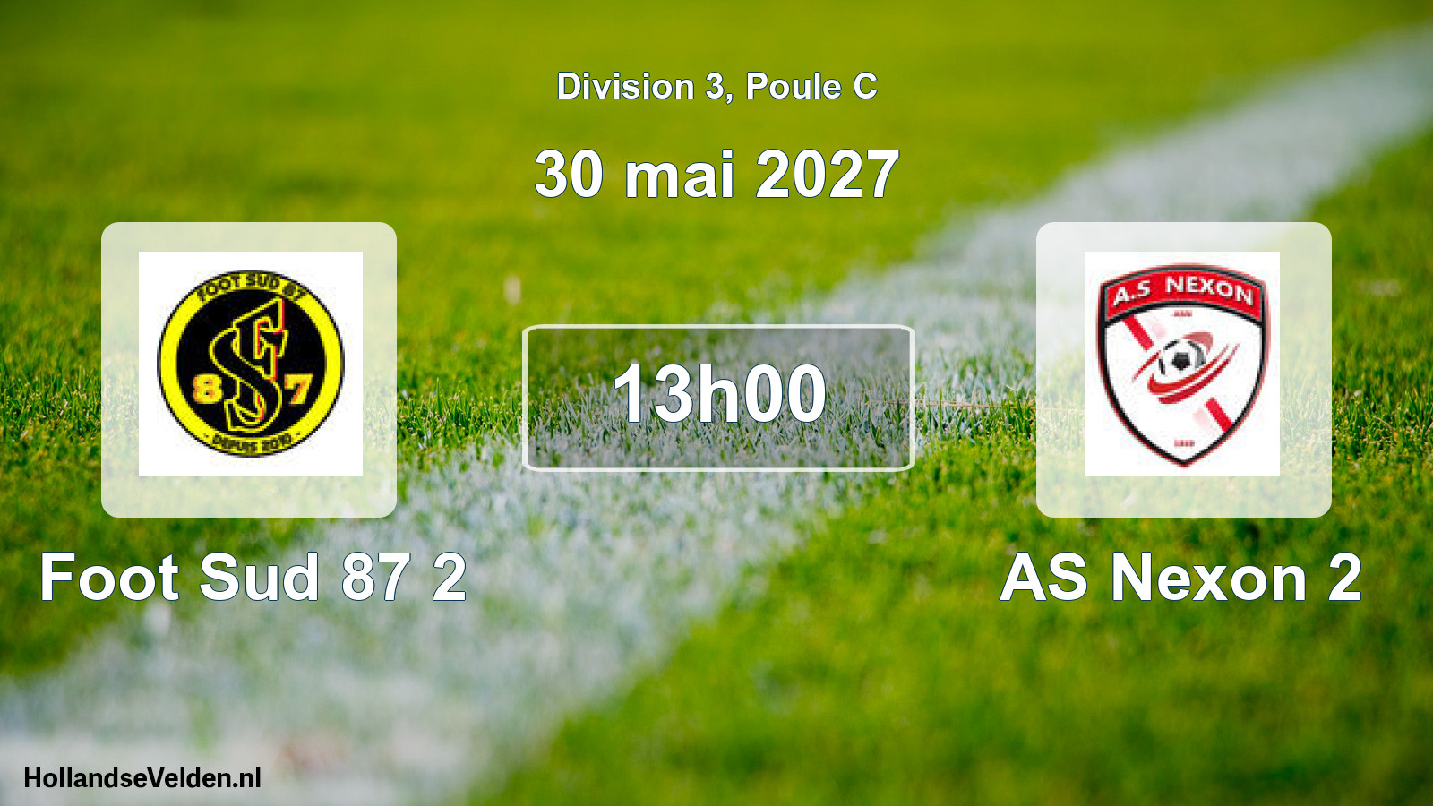 Scheduled Match: Foot Sud 87 2 - AS Nexon 2 (30 May 2027)