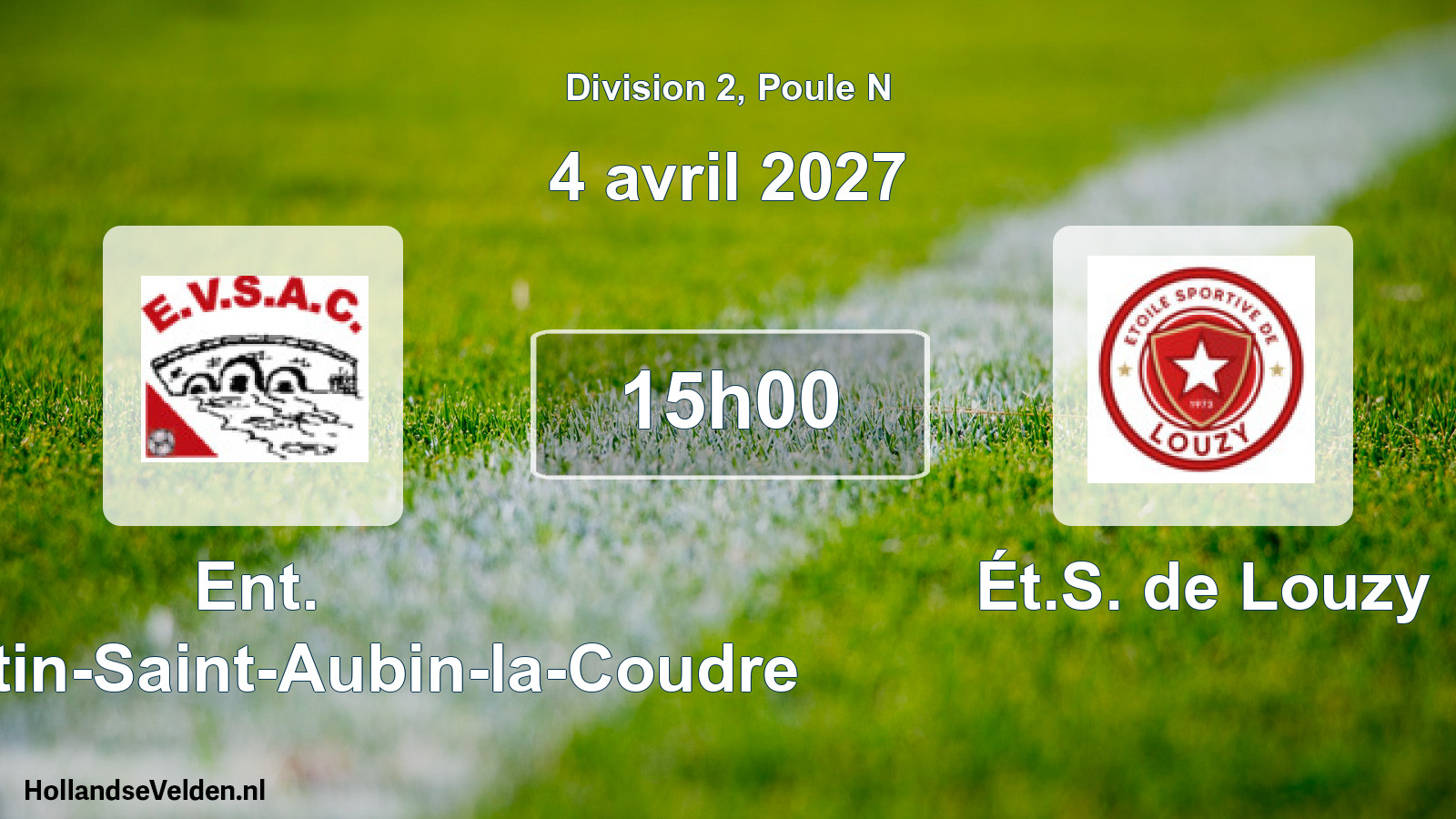 Scheduled Match: Ent. Voulmentin-Saint-Aubin-la-Coudre - Ét.S. de Louzy (4 April 2027)