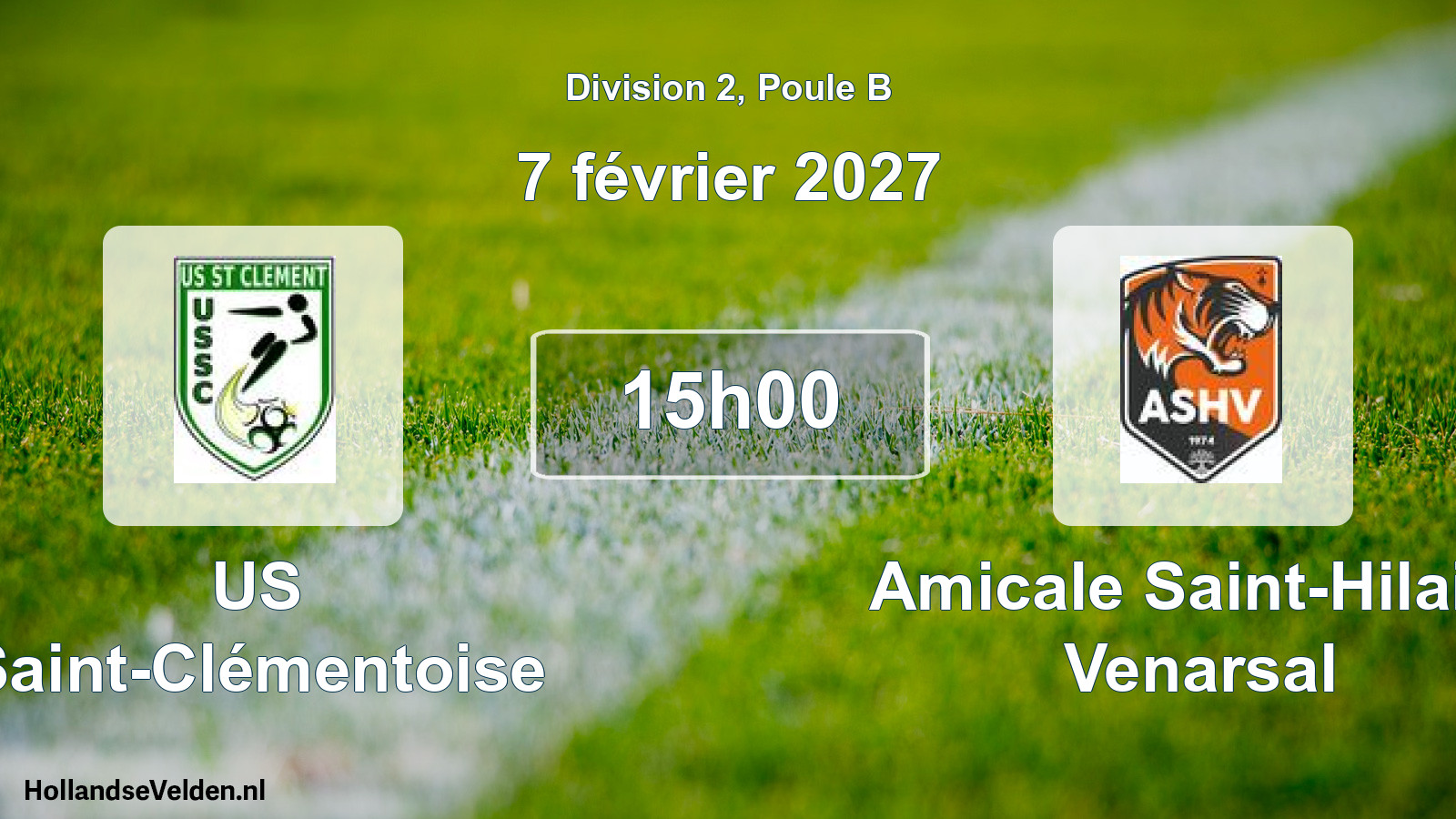 Scheduled Match: US Saint-Clémentoise - Amicale Saint-Hilaire Venarsal (7 February 2027)
