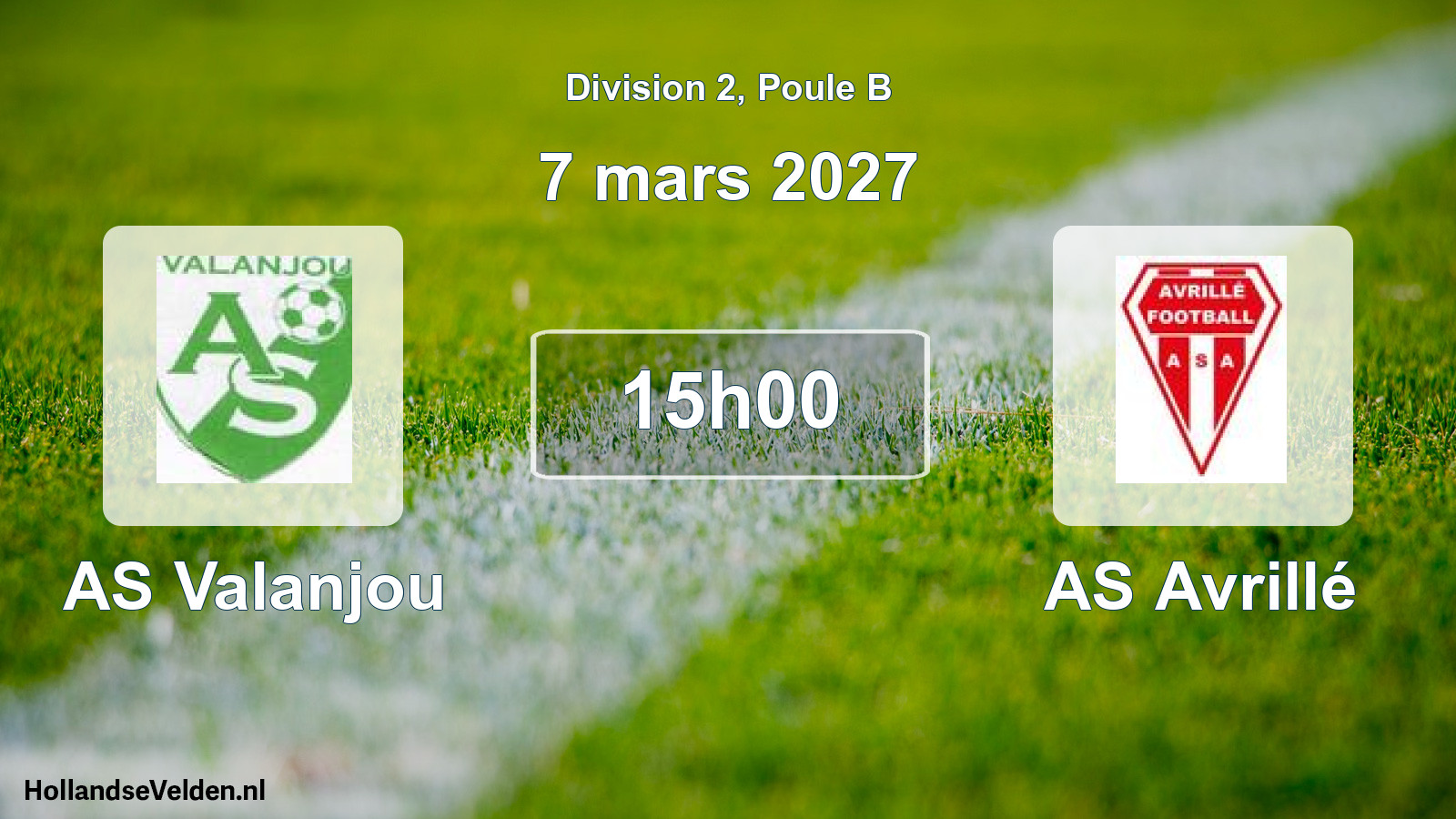 Scheduled Match: AS Valanjou - AS Avrillé (7 March 2027)