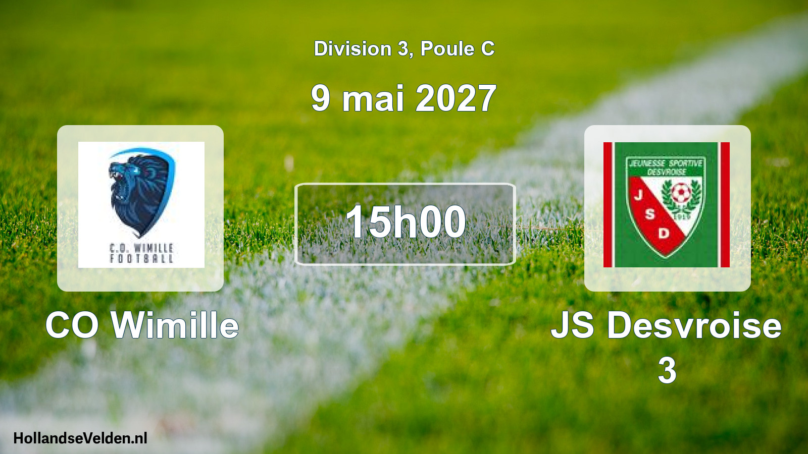 Scheduled Match: CO Wimille - JS Desvroise 3 (9 May 2027)