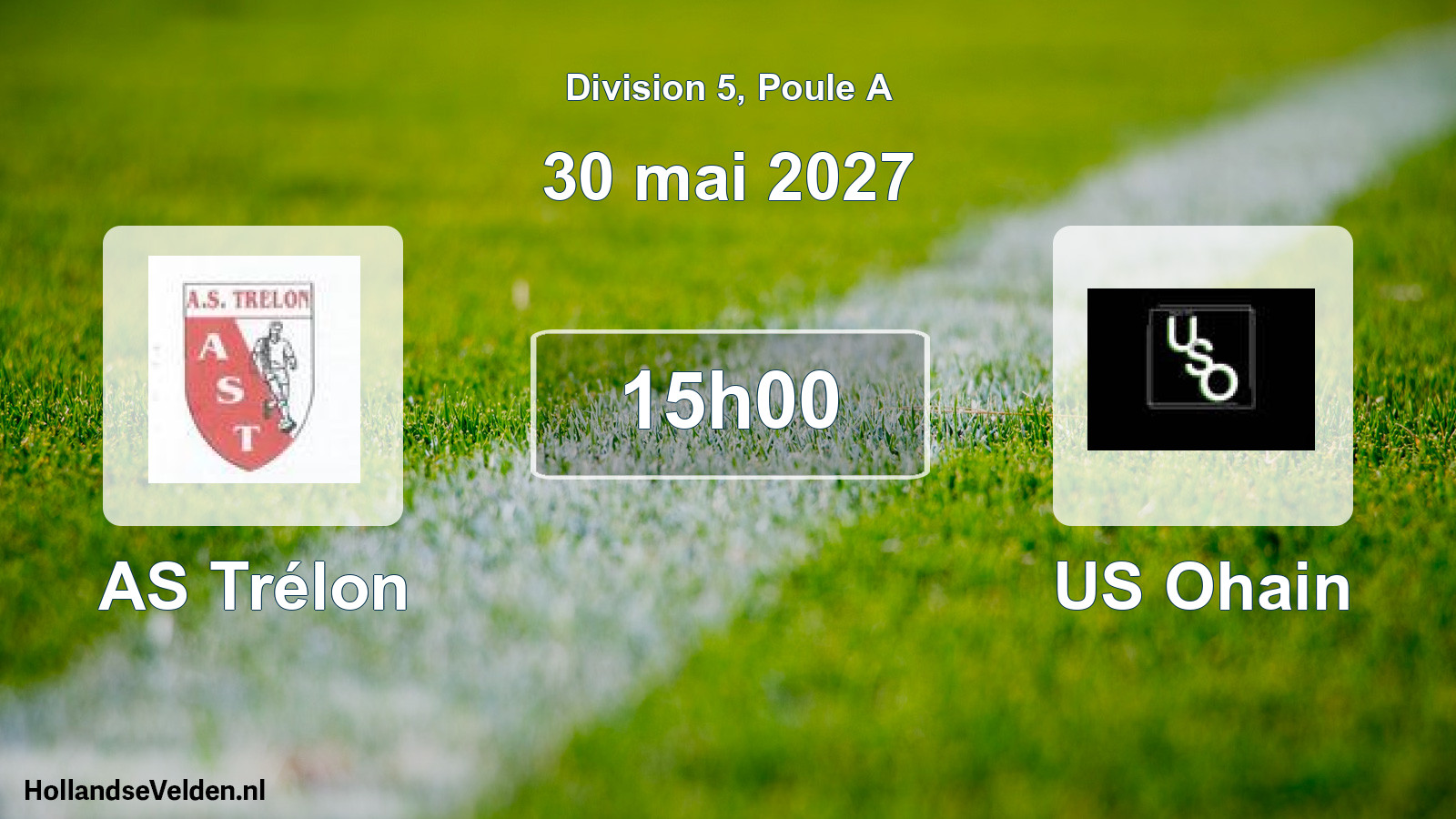 Scheduled Match: AS Trélon - US Ohain (30 May 2027)