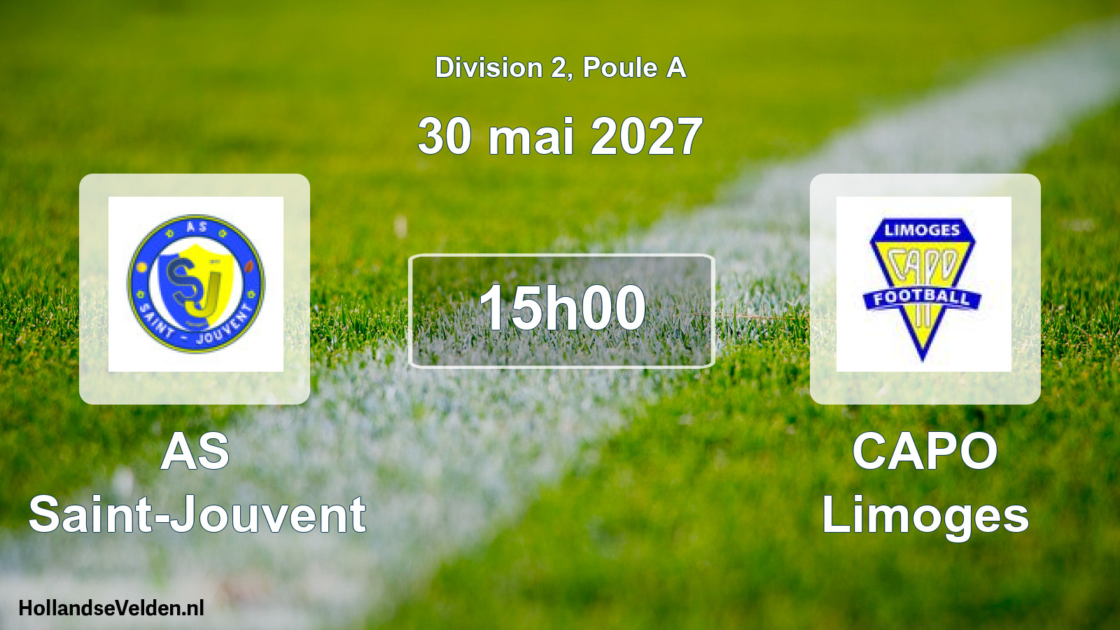 Scheduled Match: AS Saint-Jouvent - CAPO Limoges (30 May 2027)