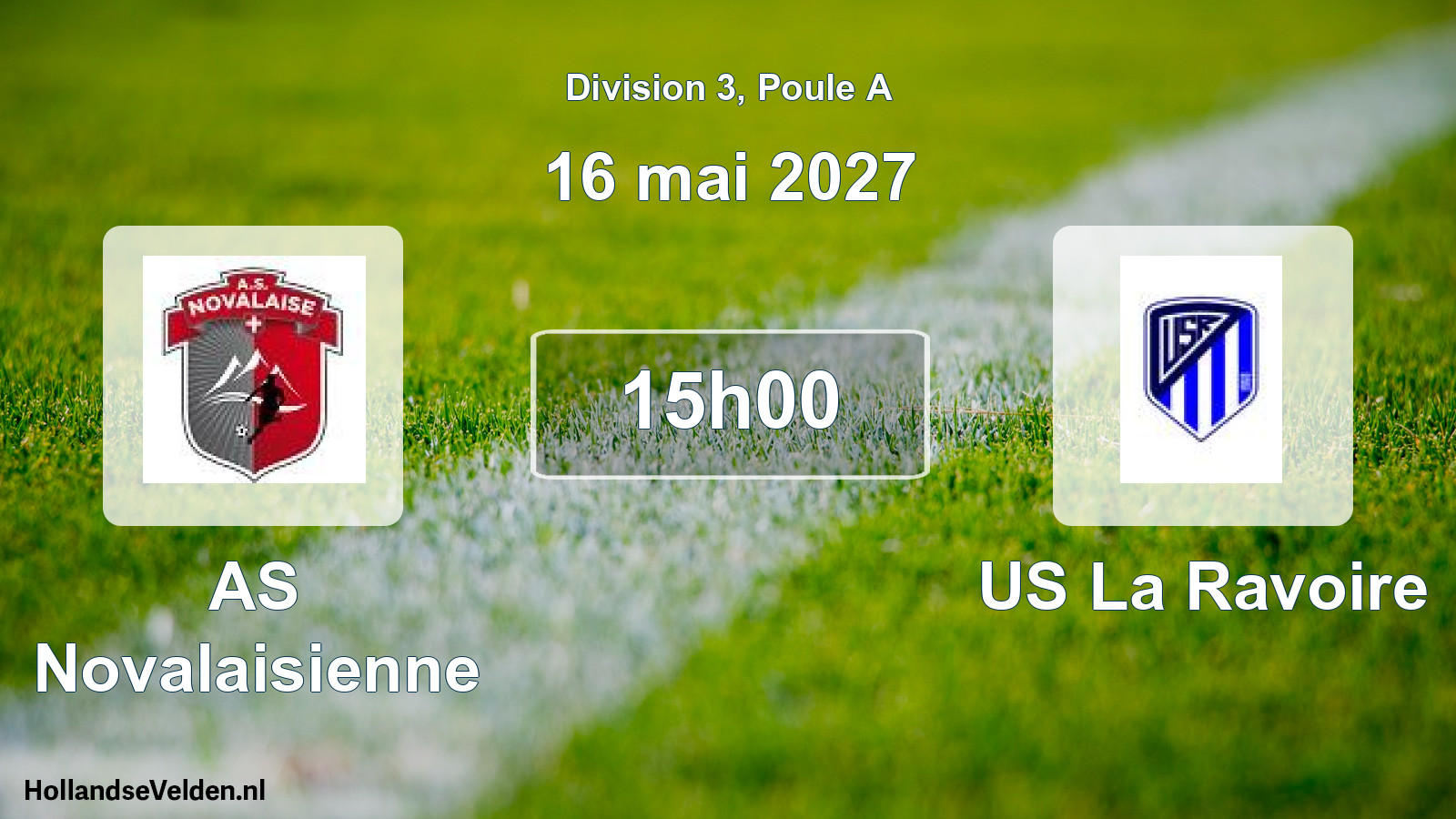 Match programmé: AS Novalaisienne - US La Ravoire (16 mai 2027)