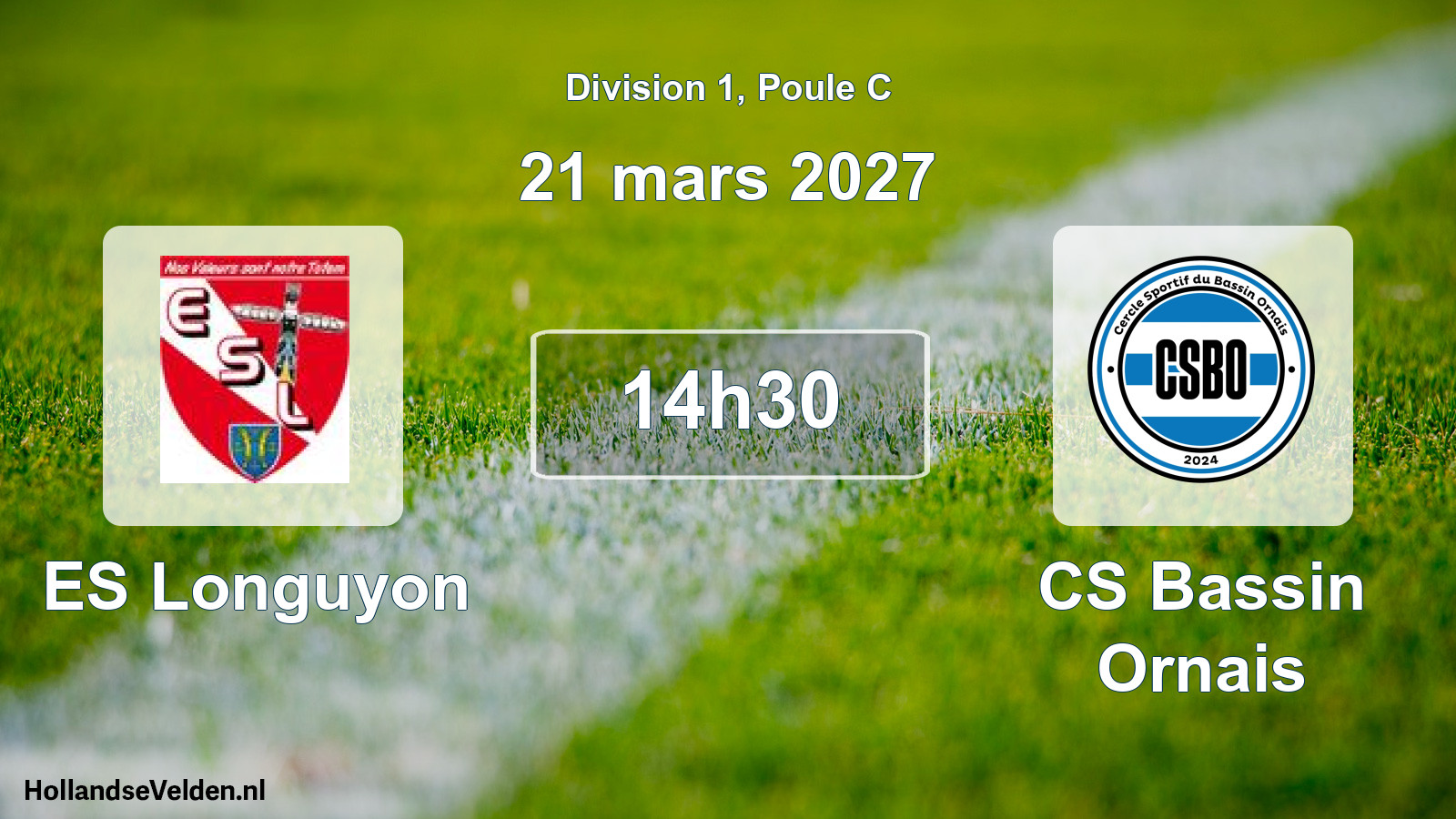 Scheduled Match: ES Longuyon - CS Bassin Ornais (21 March 2027)