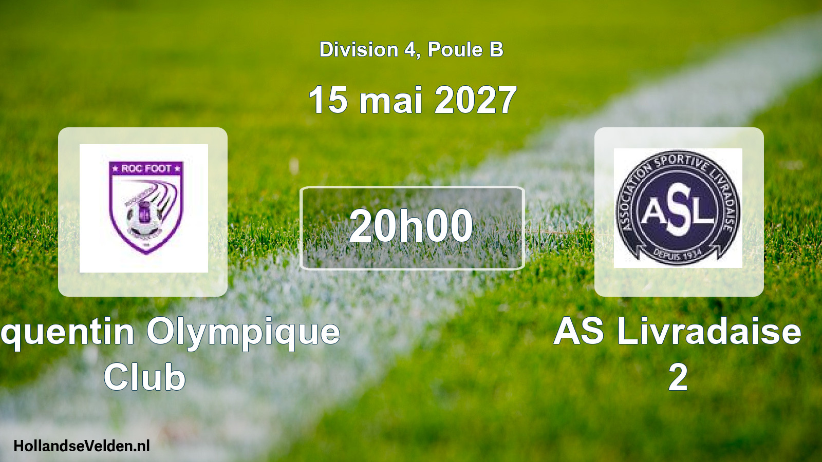 Scheduled Match: Roquentin Olympique Club - AS Livradaise 2 (15 May 2027)