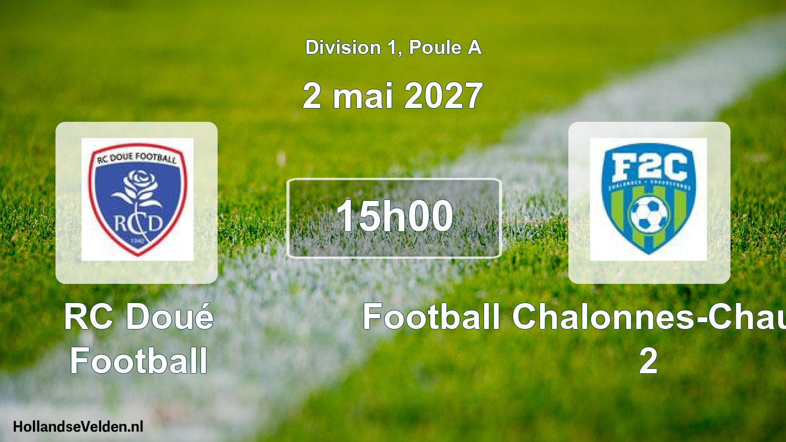 Scheduled Match: RC Doué Football - Football Chalonnes-Chaudefonds 2 (2 May 2027)