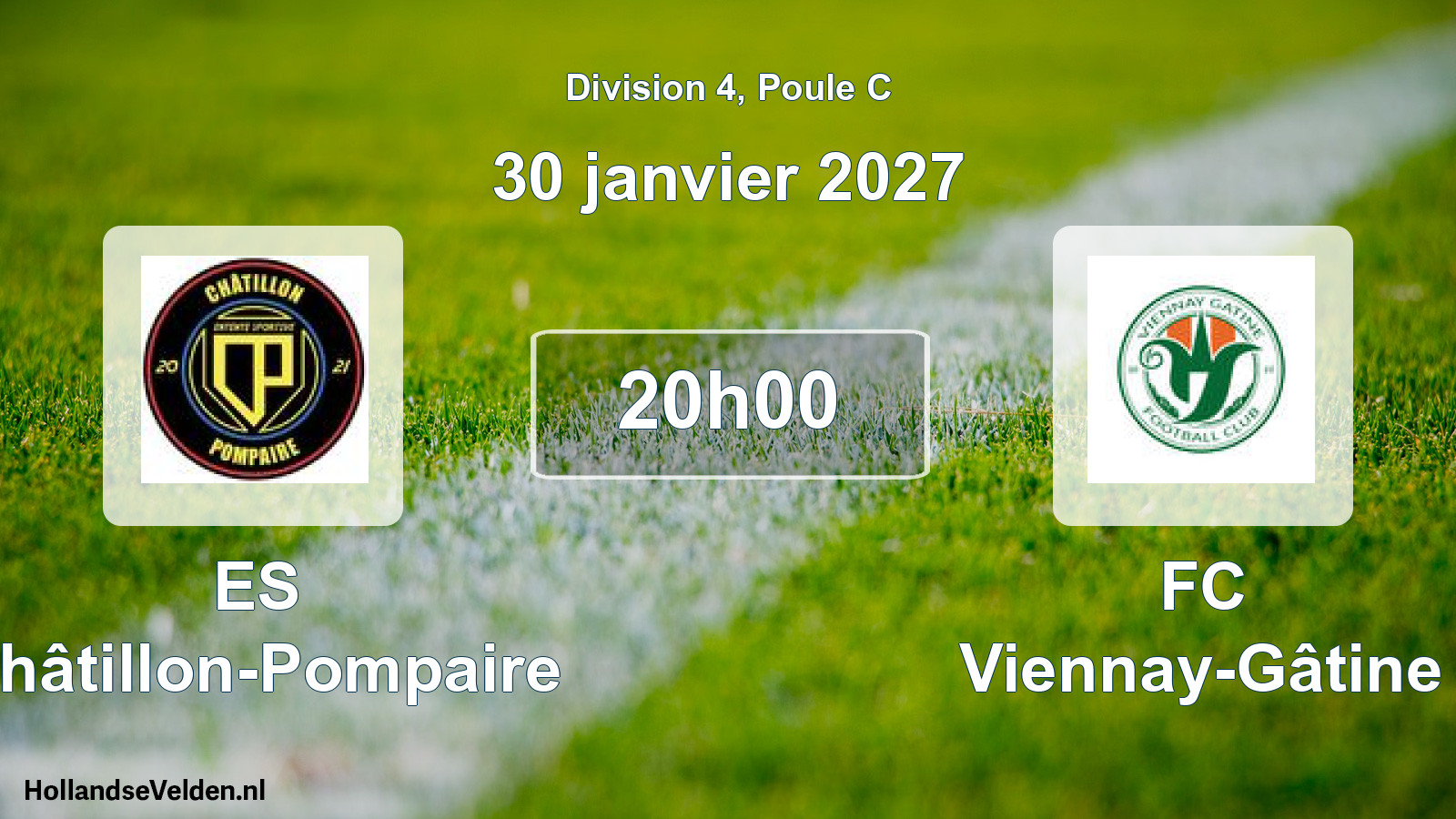 Scheduled Match: ES Châtillon-Pompaire - FC Viennay-Gâtine (30 January 2027)