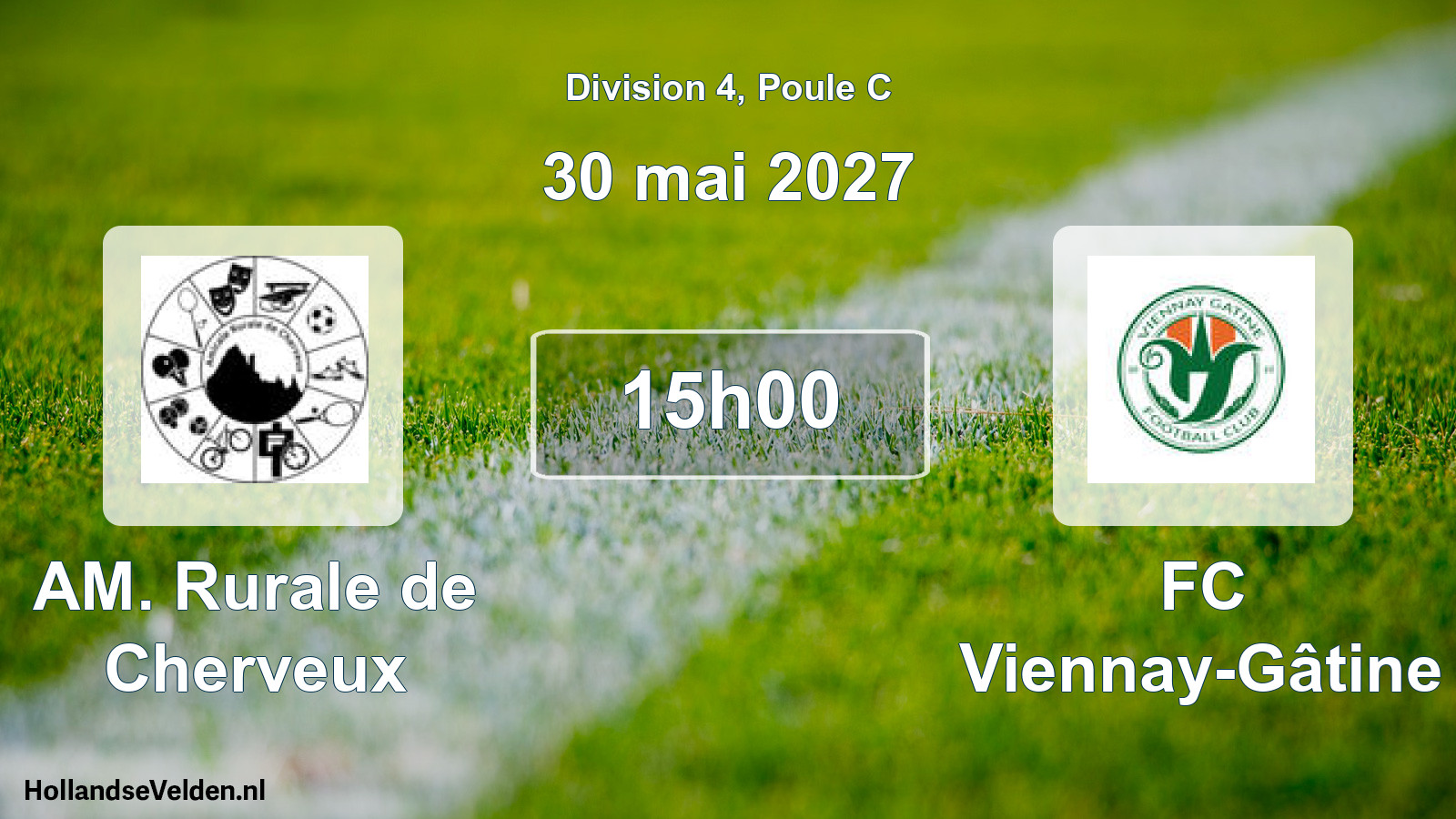 Scheduled Match: AM. Rurale de Cherveux - FC Viennay-Gâtine (30 May 2027)