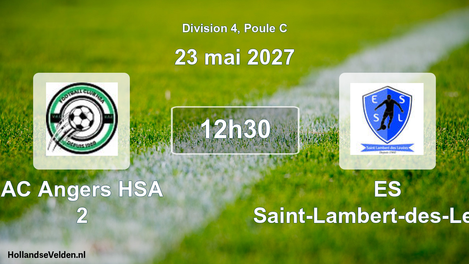 Scheduled Match: AC Angers HSA 2 - ES Saint-Lambert-des-Levées (23 May 2027)