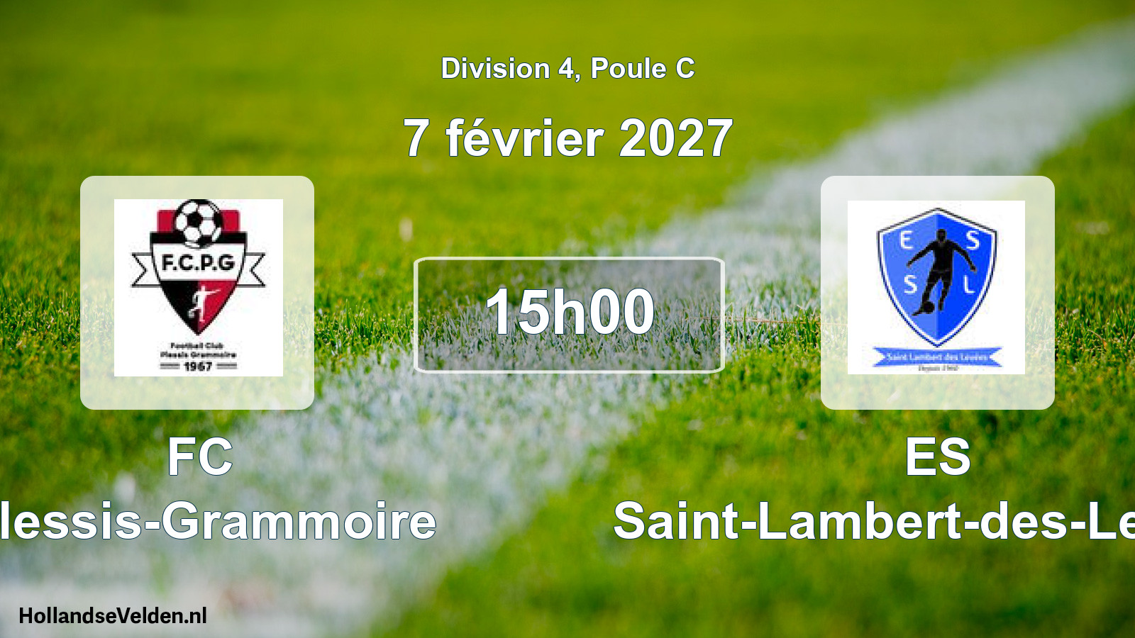 Scheduled Match: FC Plessis-Grammoire - ES Saint-Lambert-des-Levées (7 February 2027)