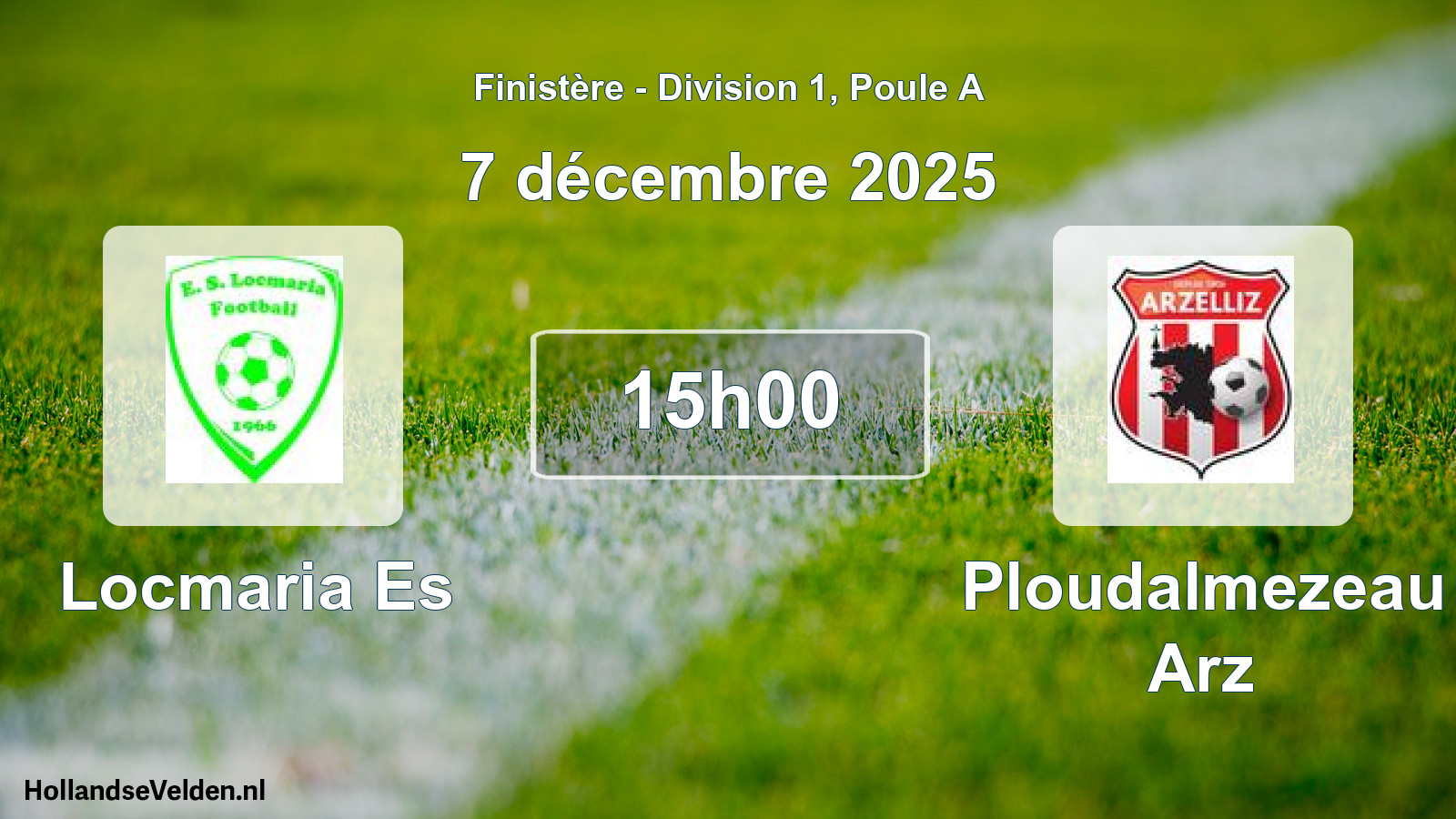 Scheduled Match: Locmaria Es - Ploudalmezeau Arz (7 December 2025)
