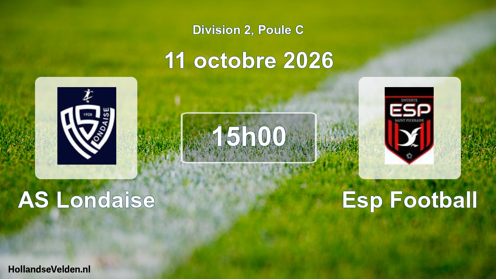 Scheduled Match: AS Londaise - Esp Football (11 October 2026)